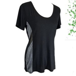 ATHLETA | Athletic Tee w mesh detail M